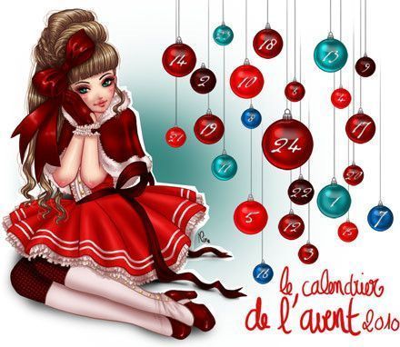 Le beau calendrier de l'Avent sur mabimbo.com